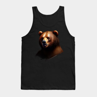 Bear portrait Tank Top